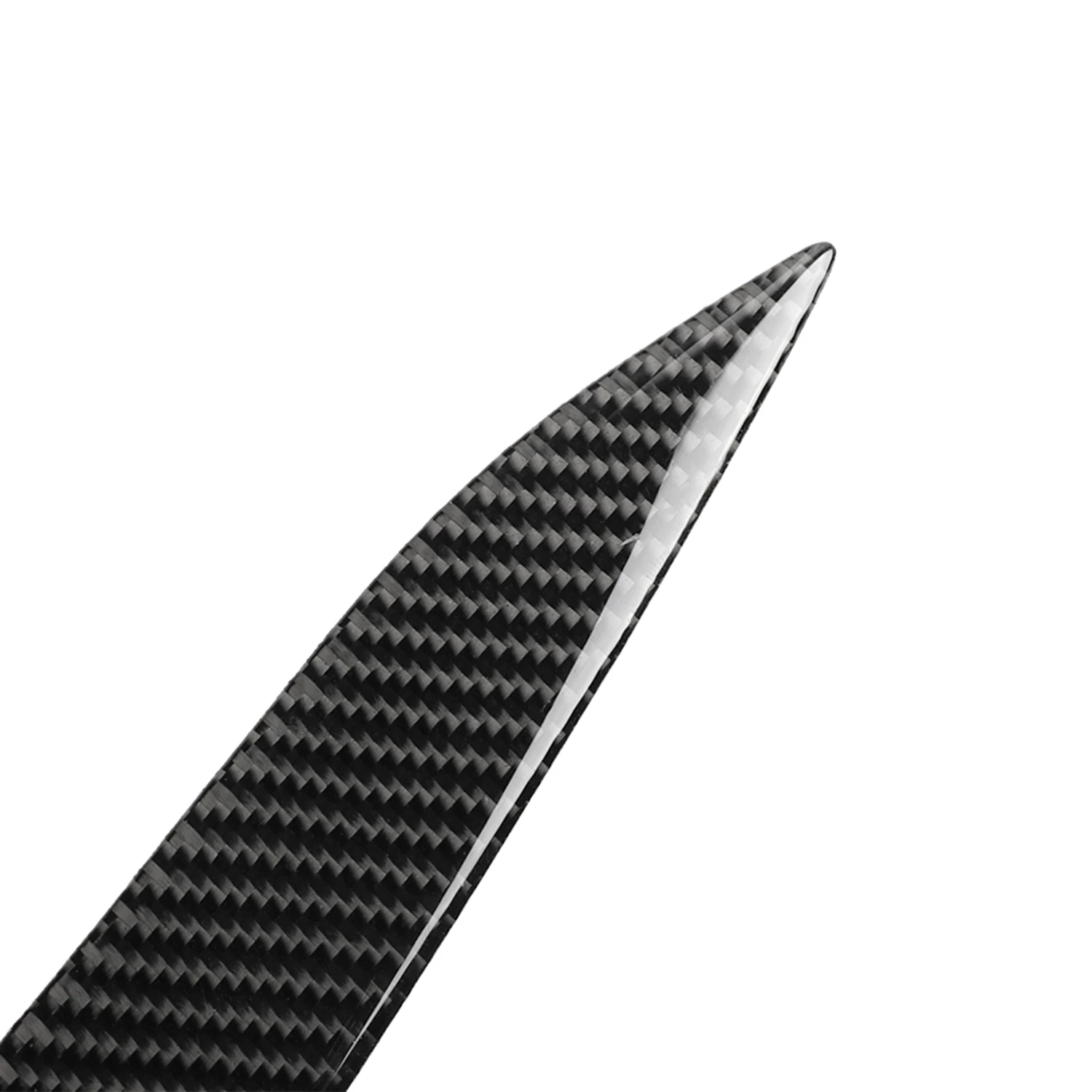 

Carbon Fiber eyelid cover trim Headlight Eyebrow Eyelids Compatible for BMW F10 5 Series 2010-2013 Car Styling