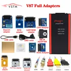 2022 новая версия программного обеспечения Iprog Pro Iprog V87 поддержка IMMO + сброс подушки безопасности Замена CarprogDigiprogTango с ящиком для инструментов