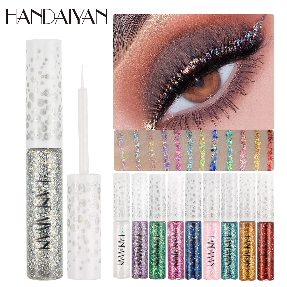 

HANDAIYAN 12 Colors/pack Matte Eyeliner Liquid Eyeliner Waterproof Eye Liner Pen Eyes Make up Cosmetics Eyeliners Set