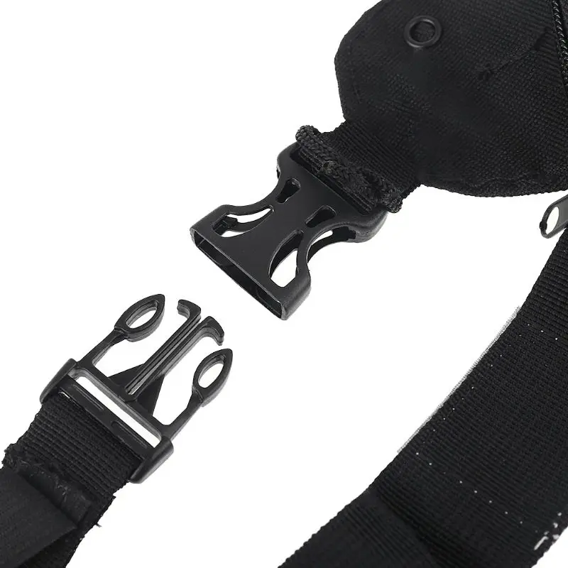 

Chest Harness Front Pack Pouch Holster Vest Rig for Two Way Radio Walkie Talkie
