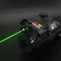 wasdn tactical peq15 la 5c uhp green laser ir white light hunting rifle peq 15 flashlight airsoft laser sight for picatinny rail