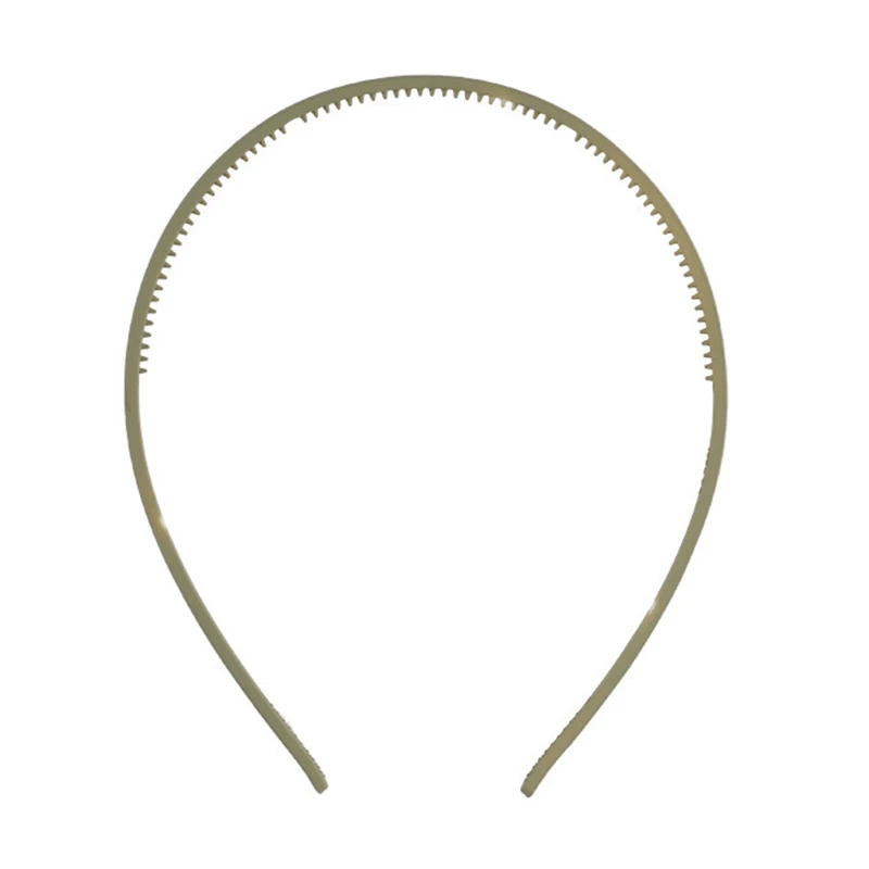 

4mm Plastic Headband Fashion Solid Color Hair Accessories Headwear for Women Girls AUG889