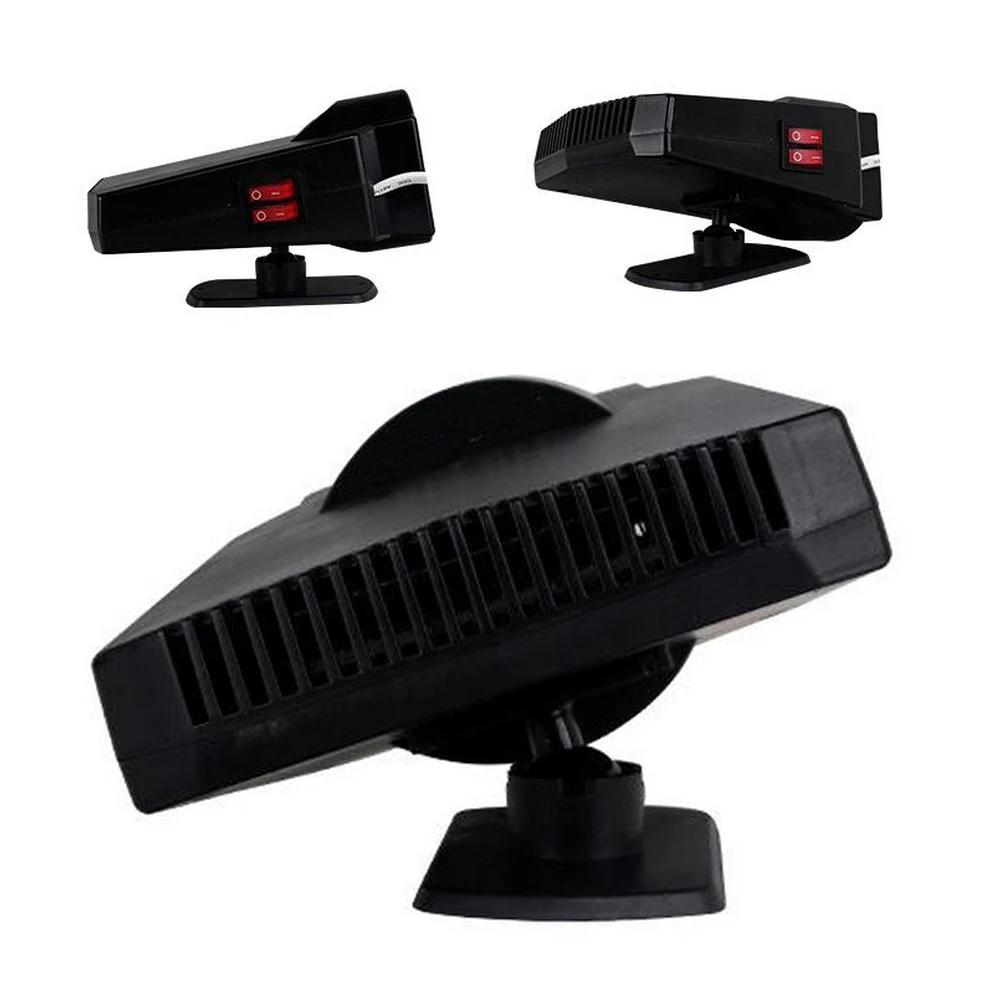 12 V-200 W автомобиля 2 в 1 теплые портативный вентилятор обогреватель горячей и холодной сушилка охладитель демистера антиобледенитель