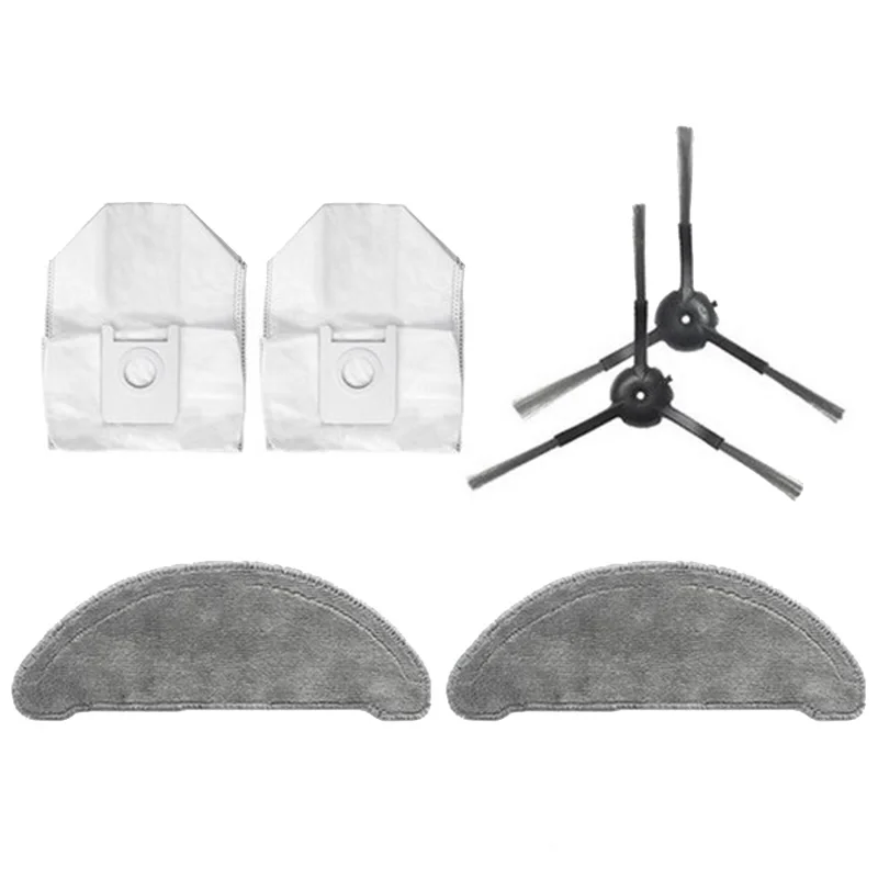 

Mops Cloths Dust Bags Side Brush for Xiaomi ROIDMI EVE Plus Robot Vacuum Cleaner Accessories