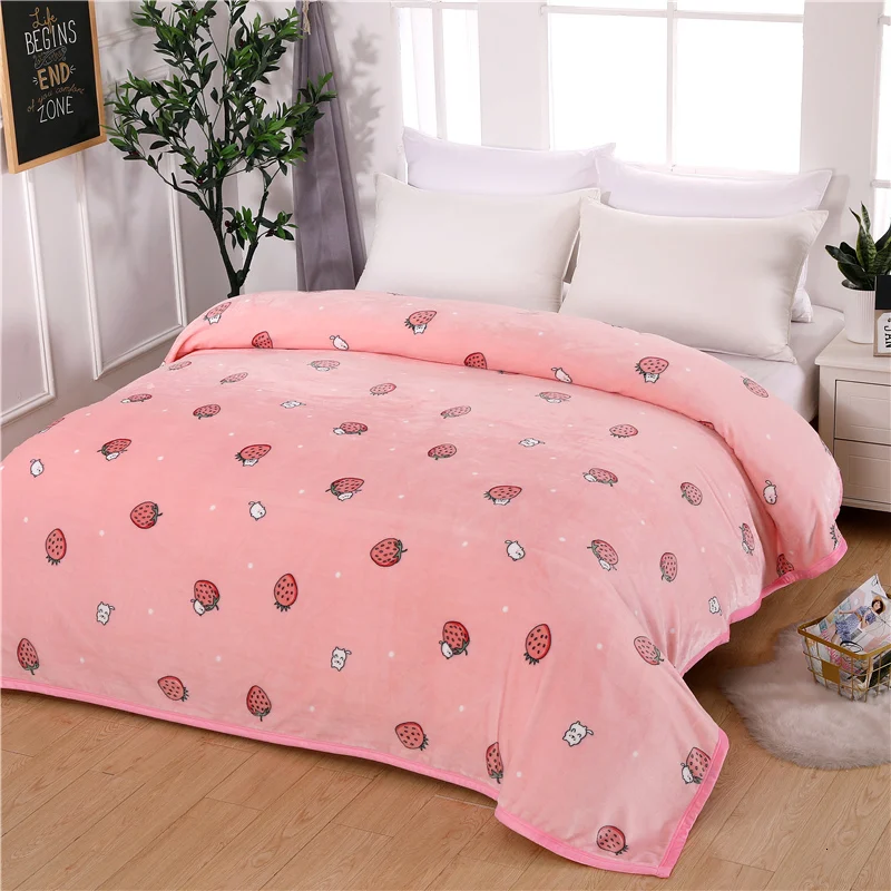 Landscape jacquard thickening warm super soft flannel gold velvet sofa bed cover blanket 200x230cmbedding children adult | Дом и сад