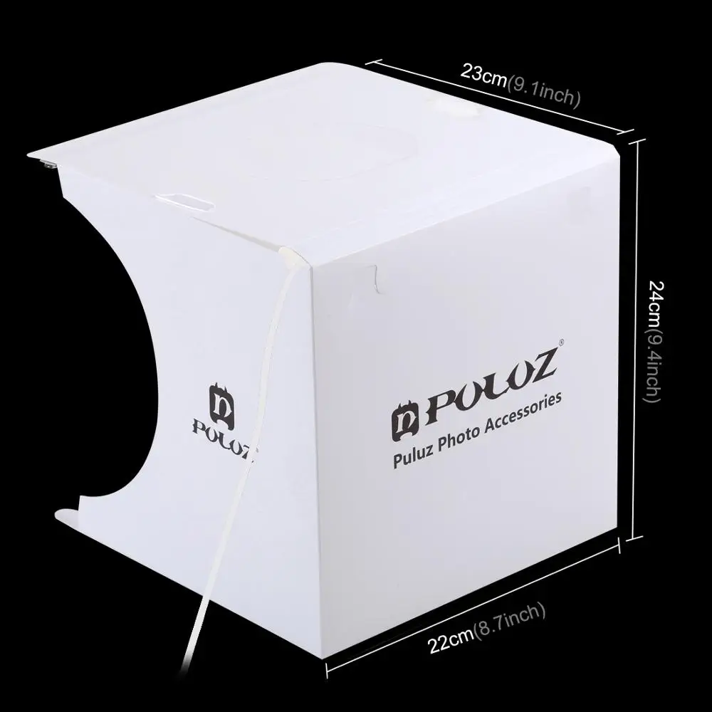 Складная Светодиодная панель с кольцом 20 см 24x23x22 см|kit kits|kit boxkit tent |