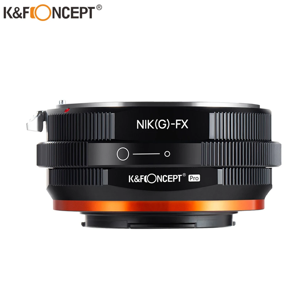 

K&F Concept NIK(G)-FX PRO Nik(G) Lens to FX Mou Adapter Ring for Nikon G AF-S Lens to for fuji Fujifilm Mount Adapter