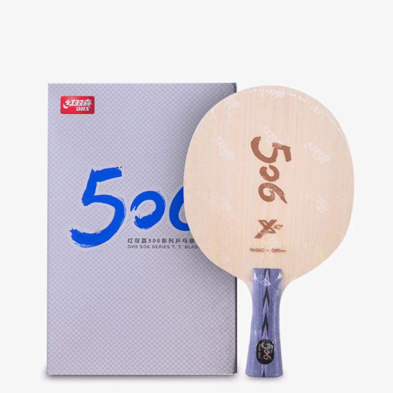 

Новинка, ракетка для настольного тенниса DHS Skyline 506X like Viscaria, 5 + 2AC, петля плюс, быстрая атака, ракетка для пинг-понга