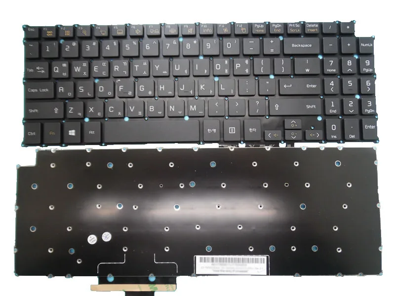 

Backlit Korea KR Layout Keyboard For LG 15Z950 15U560 LG15U56 15UD560 SG-80110-XRA SN5845 AEW73609811 15ZD950 NO Frame