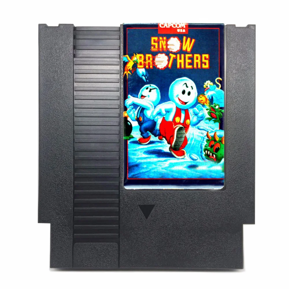 

Snow Brothers 72 Pins Game Card For 8 Bit Game Player