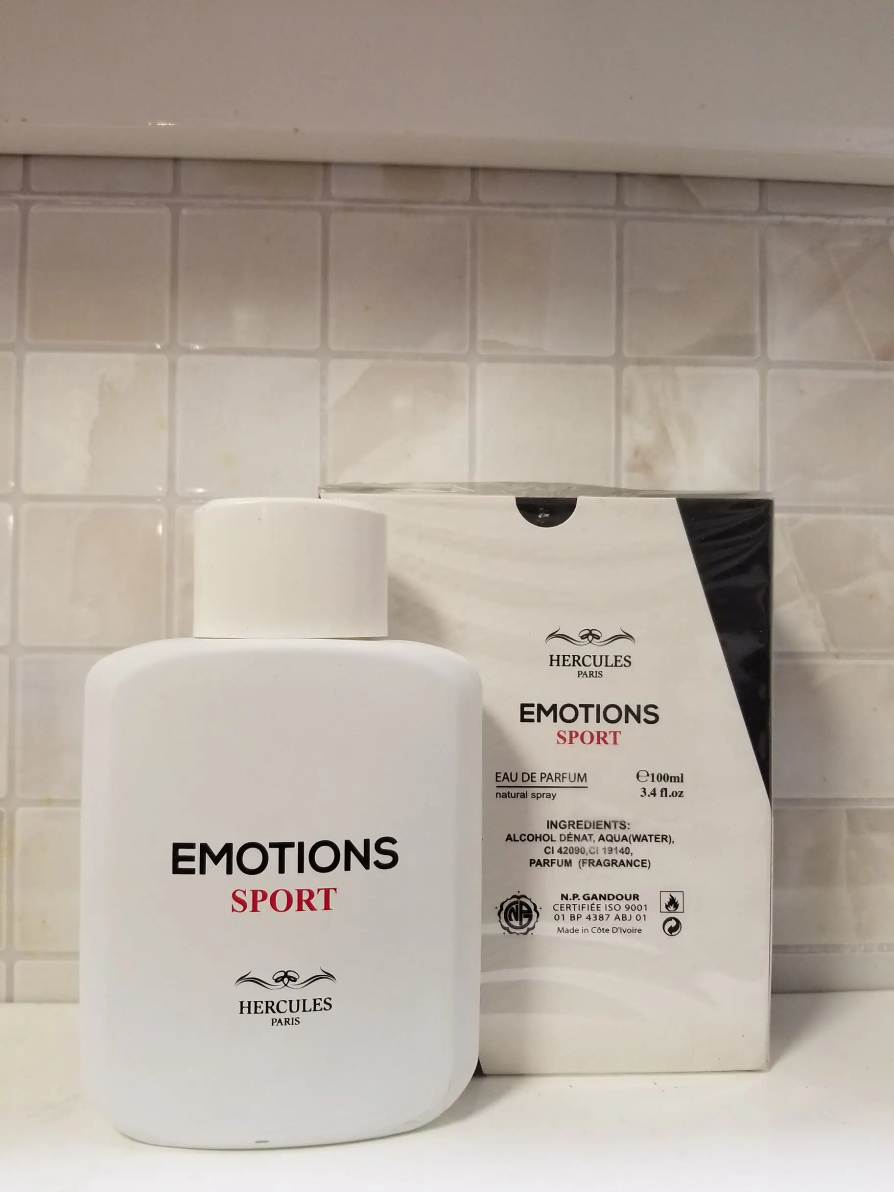 Emotions Sport | Hercules Paris Парфюм 100 мл|coconut|serum