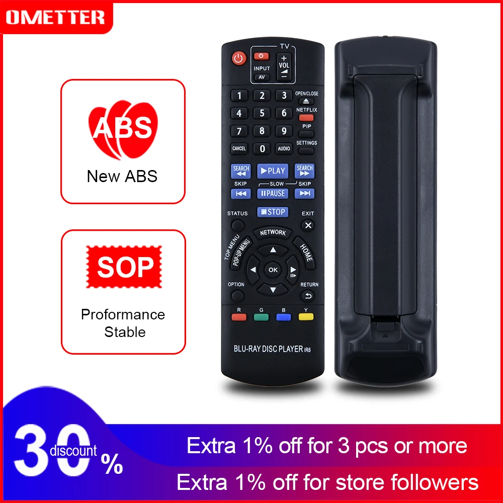 Blu-Ray дисковый плеер IR6 пульт дистанционного управления для panasonic N2QAYB000479 N2QAYB000475
