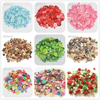 tpsmoc mix size 50 gram diy making hand knitting dolls clothing buttons resin promotions mixed sewing scrapbook