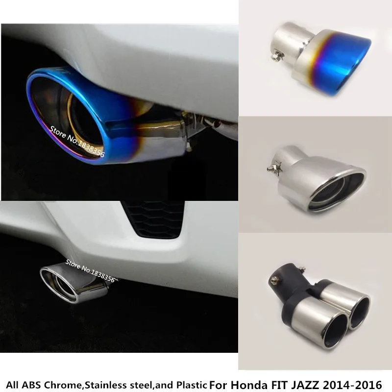 Автомобильный Стайлинг крышка глушителя внешняя Торцевая труба выпускной