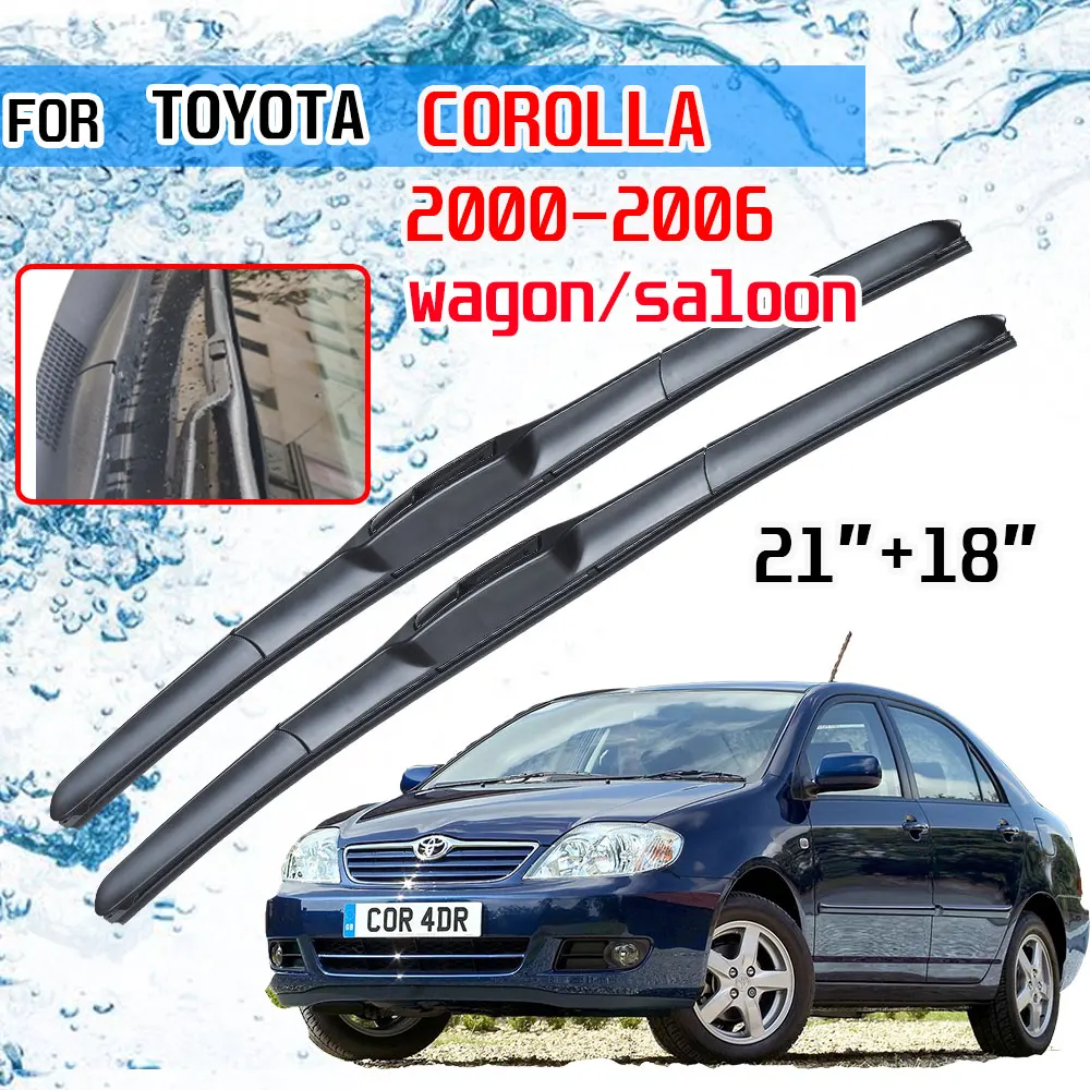 For Toyota Corolla E120 E130 2000 2001 2002 2003 2004 2005 2006 Wagon Saloon Accessories Windscreen Wiper Blade Wipers for Car