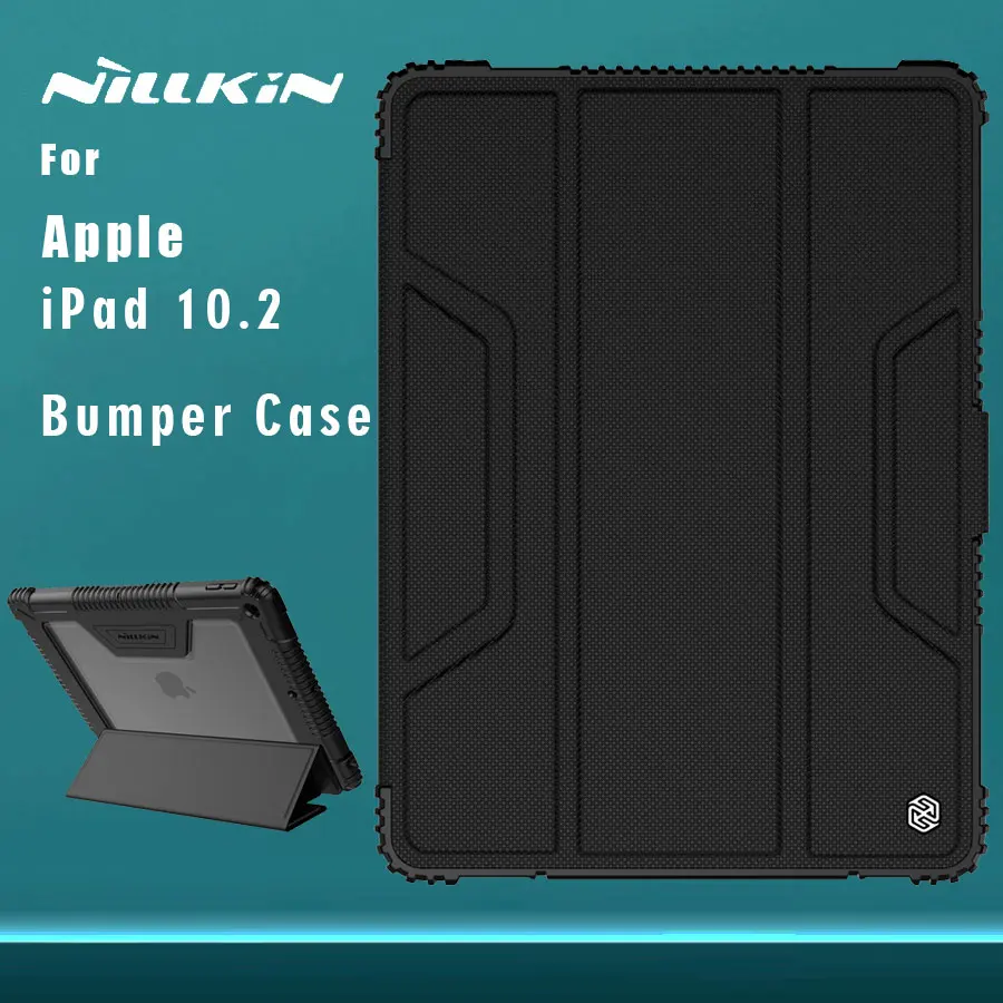 for iPad 10.2 Nillkin для Apple iPad 10,2 iPad Pro 10,5 Pro 11 Air Mini 4 9,7 чехол бампер Флип кожаный чехол задняя крышка - Цвет: for iPad 10.2