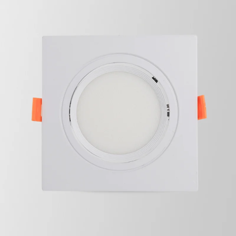 Встраиваемый Квадратный светодиодный светильник с регулируемой яркостью 7W9W12W COB