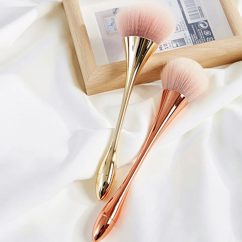 1Pc Girl Powder Foundation Brush Flame Beauty Thin Waist Handle Eye Shadow Portable Cosmetic Blush brushes For Women Makeup Tool | Красота и