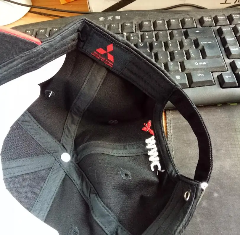 

Black Baseball Cap Solid Color Baseball Cap Mitsubishi Hip Hop Cap Daddy Hat Men's Women's Unisex