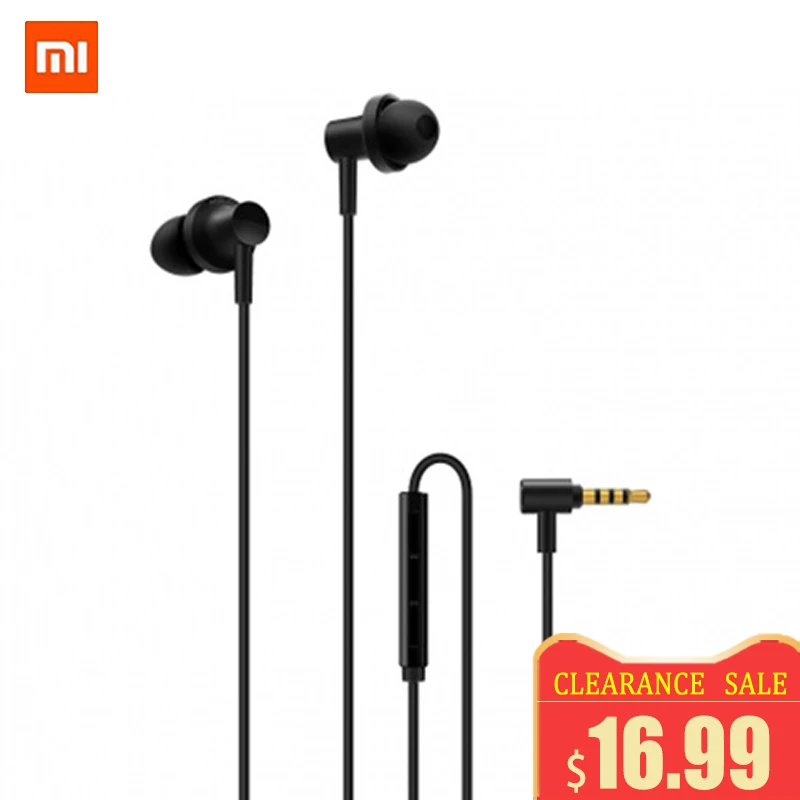 2018 оригинальные наушники Xiaomi Mi Hybrid Pro HD 2 вкладыши проводное управление двойной