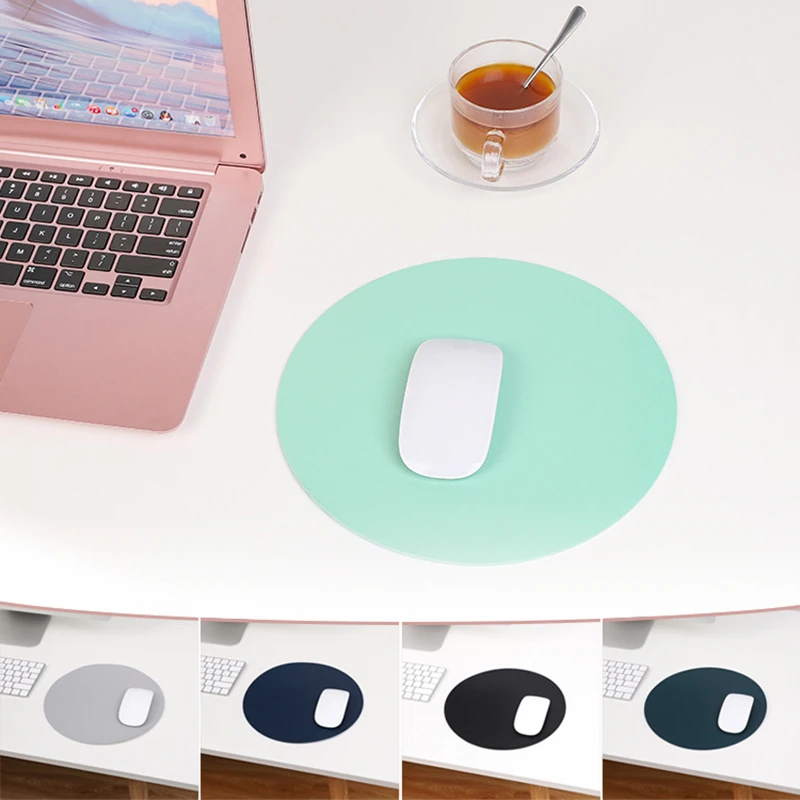 

Mouse Pad Round Simple Morandi Waterproof Mouse Pads with Non-Slip Base Fouling & Heat Resistance Washable for Office JR Deals