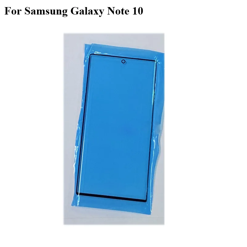 Переднее внешнее стекло для Samsung Galaxy Note 10 ремонт сенсорного экрана без гибкого
