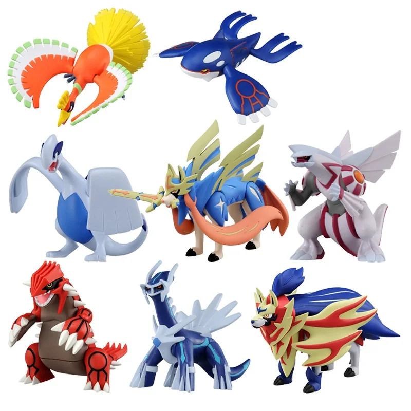 

Latest Cartoon Pocket Monster Pokemon Collection 10cm Figure Model Cang Sword Dog Marant Shield Dog Dolls Kids Play Gifts