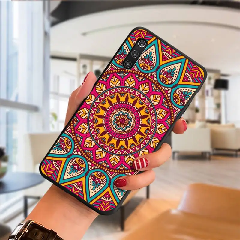 

Spiral pattern Wool Phone Case For Redmi 4x 5 6 7 8 9 note4 8 9 Cover Fundas Coque