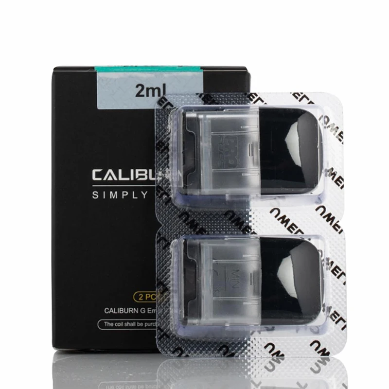 

For Caliburn G Pod or Koko Prime Pod Replacement Empty Cartridge - Pack of 2 Pcs