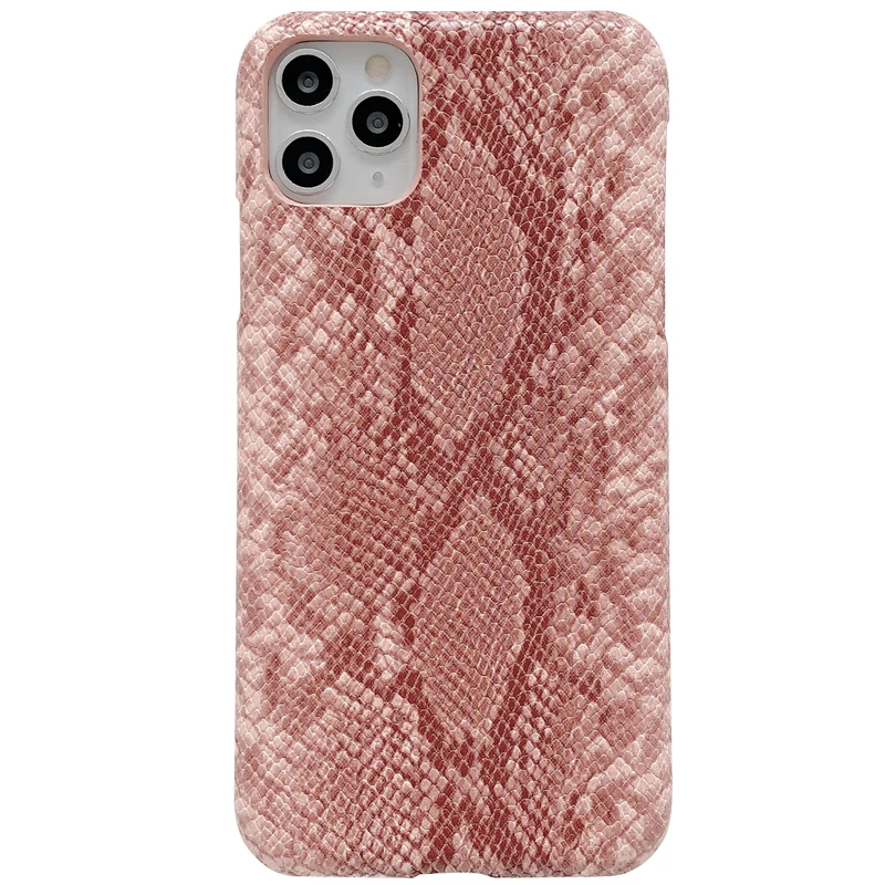 

Retro Snake Skin PU Leather Phone Case For iphone 12 11 Pro Max 12Mini 7 8 Plus X XS XR SE 2 2020 Luxury Crocodile Pattern Cover