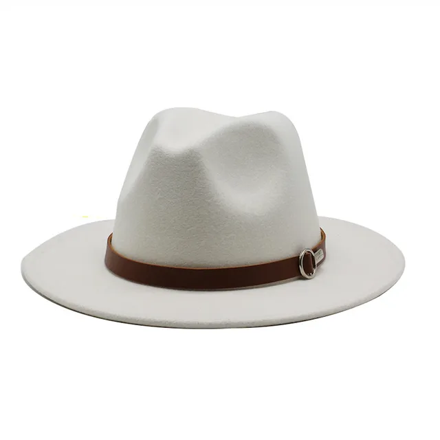 seioum Mens Top Hats Women Fedora Hat 