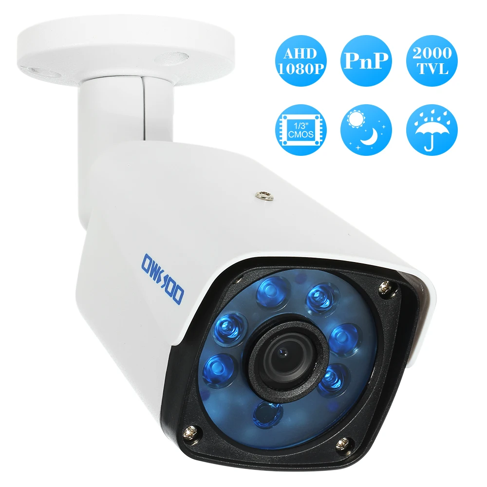 1080P AHD Камера пуля Водонепроницаемый 2.0MP 3 6 мм 1/3 для Sony CMOS Сенсор Массив ИК