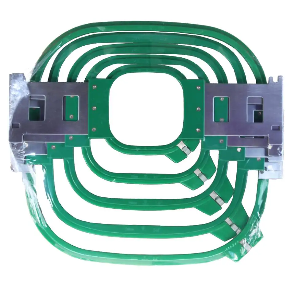 Набор для вышивания с квадратной рамой 355 мм пластиковые обручи крестиком