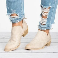 2021 womens bow chelsea boots midsole high heels spring and autumn new large 35 43 womens shoes short boots pointed shoes