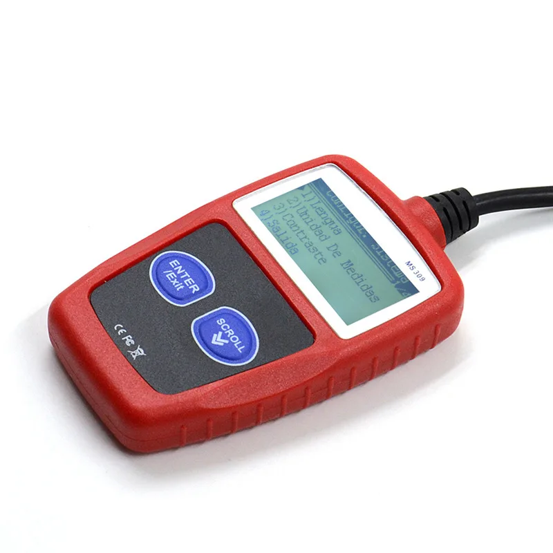 Новейший сканер MS309 OBD2 считыватель кодов автомобиля MS 309 автомобильный