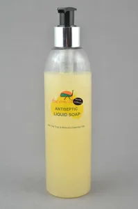 Antiseptic Liquid Soap 250ml With Emu Oil, Tea Tree & Manuka Essential Oils Herbal