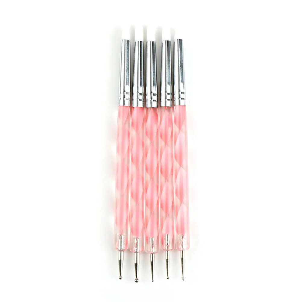 5/14 Pcs Pottery Clay Ball Stylus Tools Polymer Sculpture Tool Nail Art Silicone Color Shapers Dotting | Дом и сад