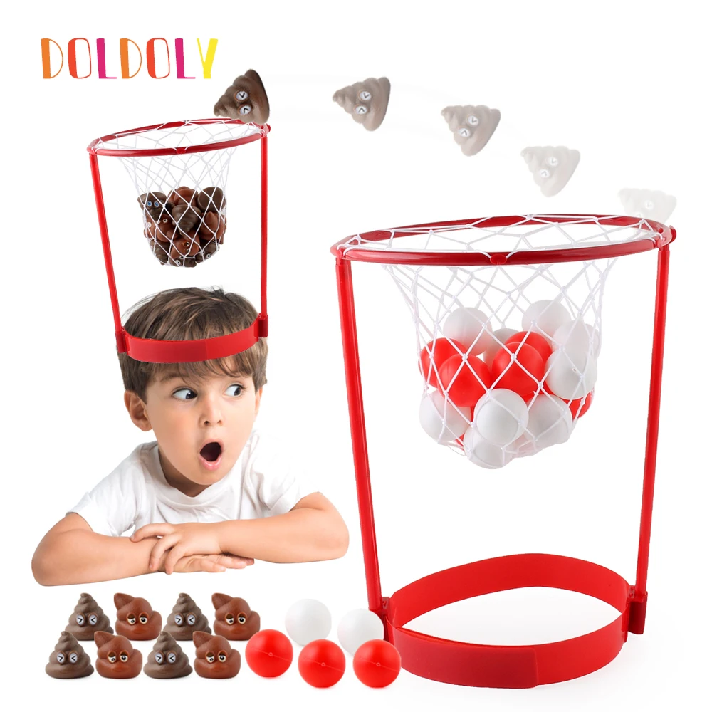 Doldoldoly Idea крутая мультяшная баскетбольная игрушка бросок Вертикальная игра реквизит уличный Забавный набор игрушки для детей