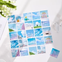 46 sheetbox kawaii cloud sticker ins sticker decorative adhesive sticker scrapbooking diary album stationery school stationery