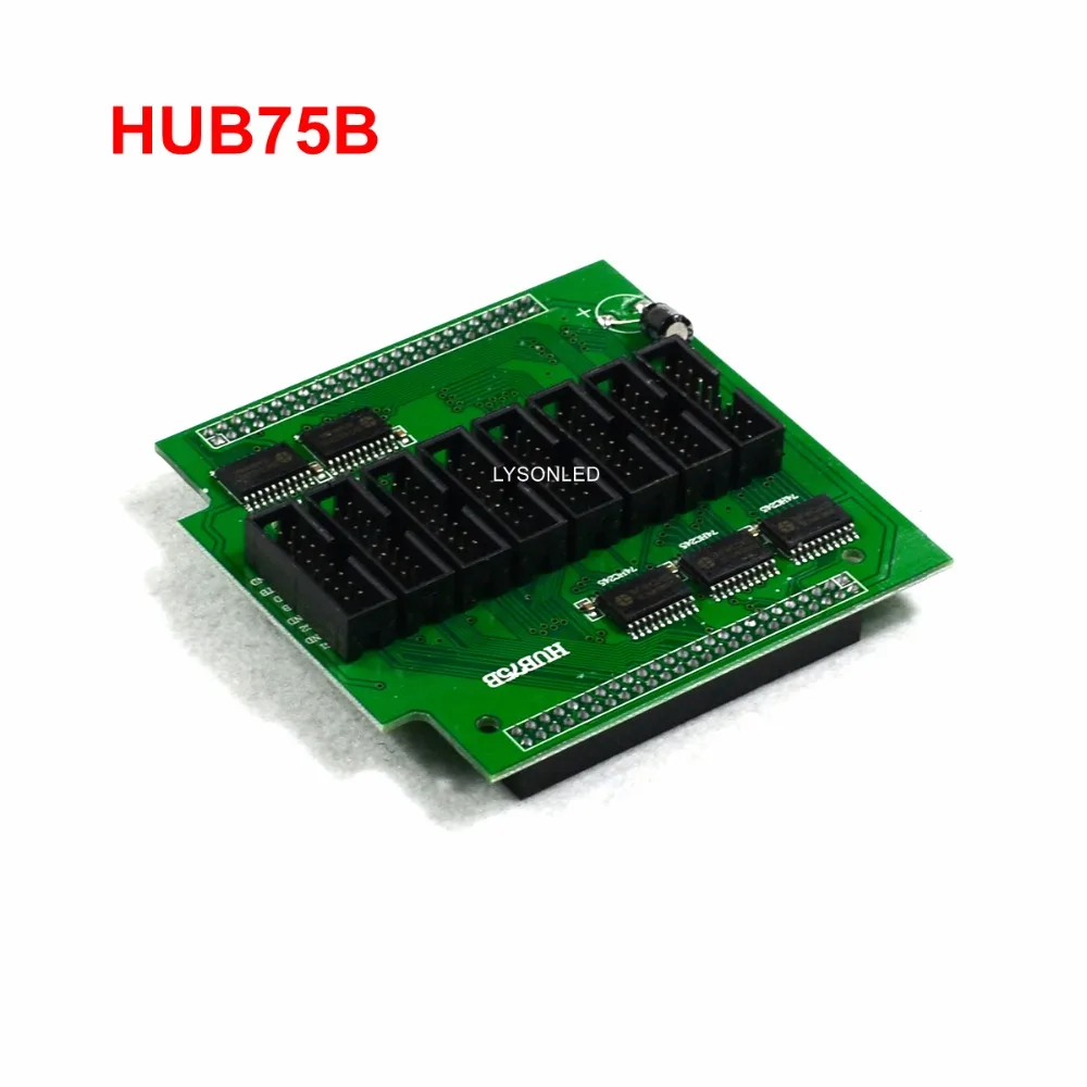 Полноцветный светодиодный дисплей конверсионная карта Hub75E Hub41A работает с