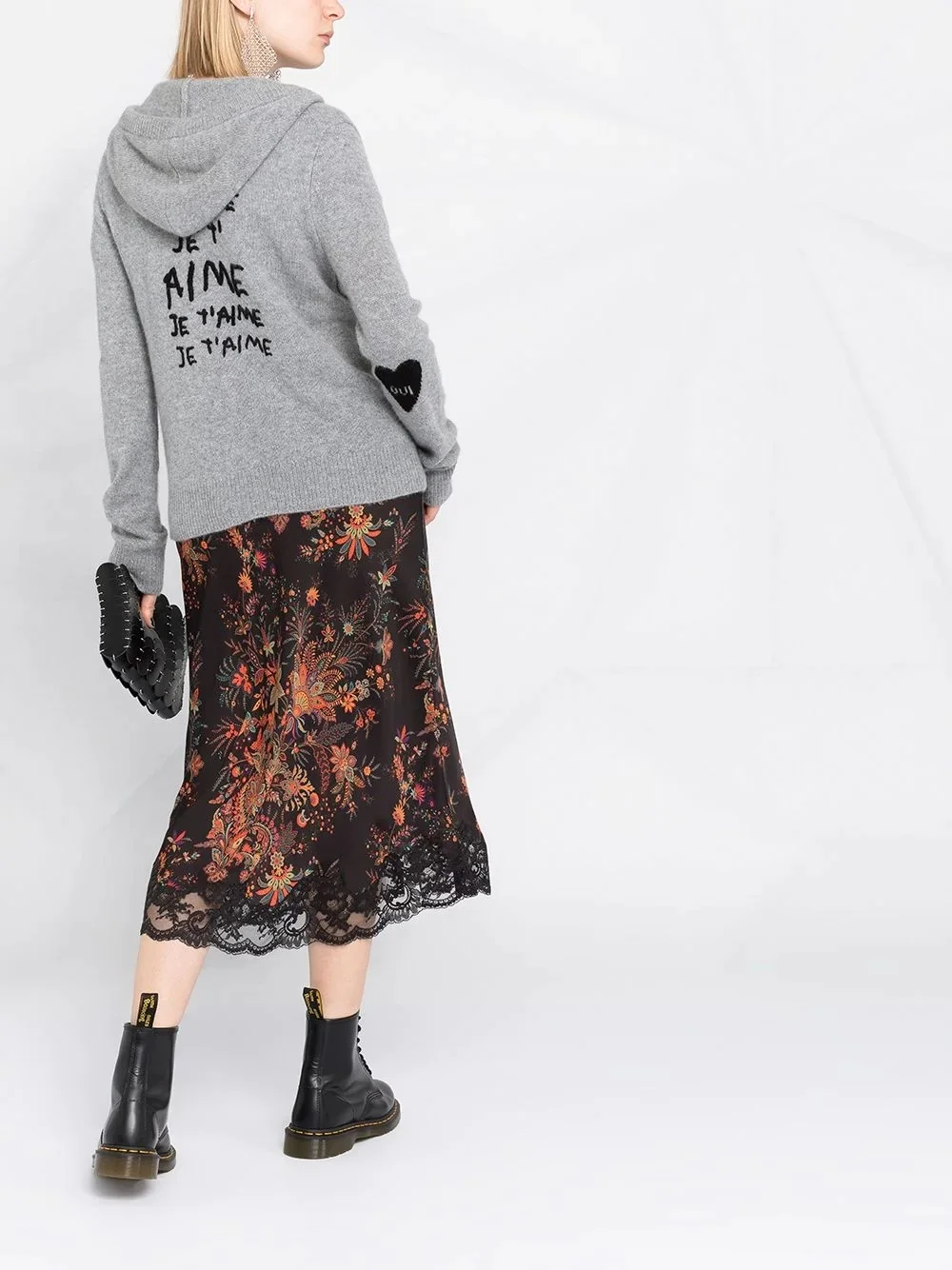 

Women Knitted Hooded Cardigan Sweater Love Letters Ladies Embroidered Lady Zipper Knitted Sweater Outwear Tops 2021 New