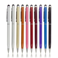 10pcs 2 in 1 universal stylus pen drawing tablet capacitive screen touch pen for iphone ipad samsung tablet touch pencil