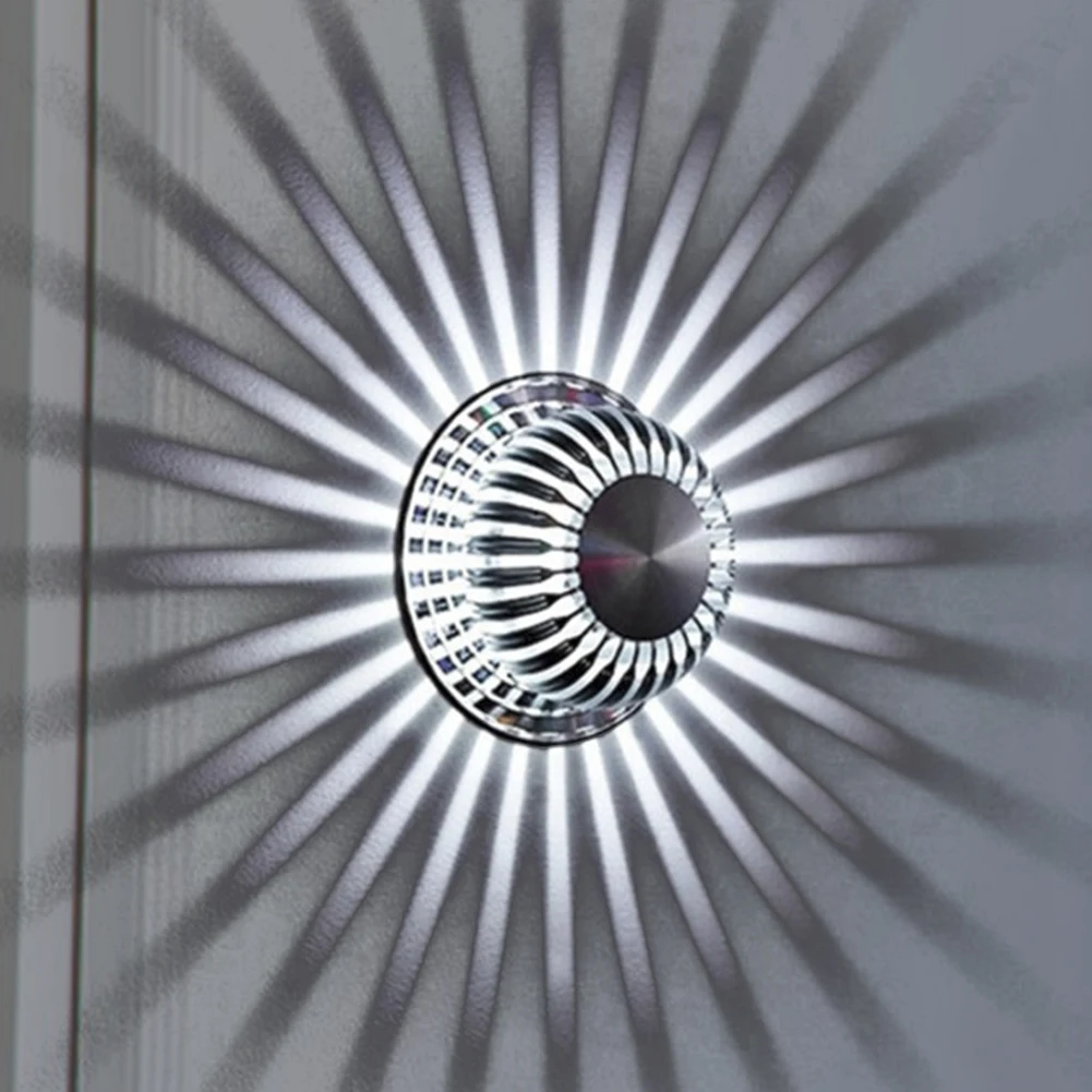 

Водонепроницаемый светодиодный настенный светильник в форме алмаза, экологически чистая пористая спиральная лампа, алюминиесветильник дл...