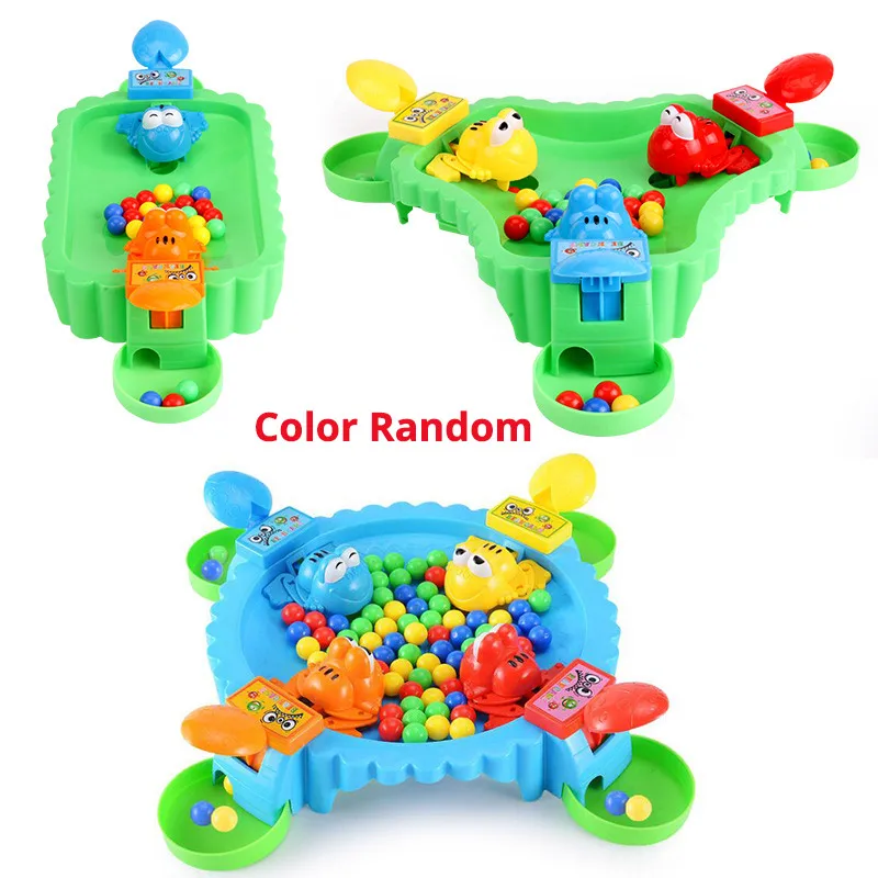 Новинка голодная лягушка кусает бисер есть против игры цветной формы мяч