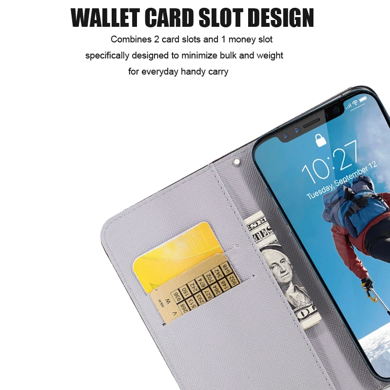 Чехол для Apple iPhone 11 12 Pro Max SE 2 2020 6 S 7 8 Plus X XS MAX XR флип-чехол из искусственной кожи с
