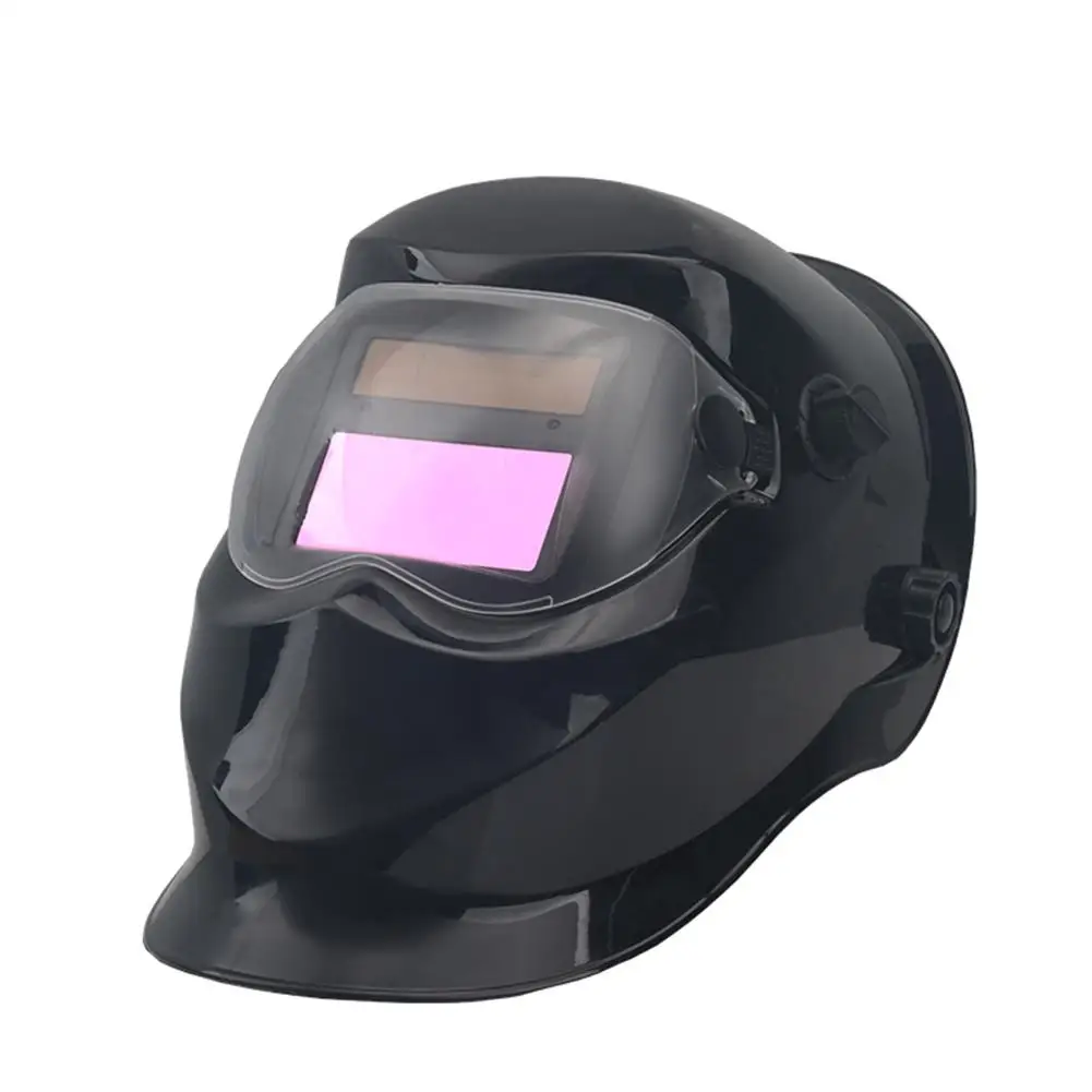 Сварочный шлем козырек щит на солнечной батарее ААА автоматическая лакирующая