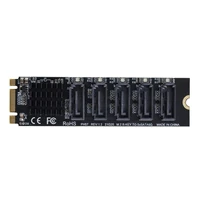 ngff key bm to jmb575 2280 sata 3 0 6gbps 5 ports adapter converter port