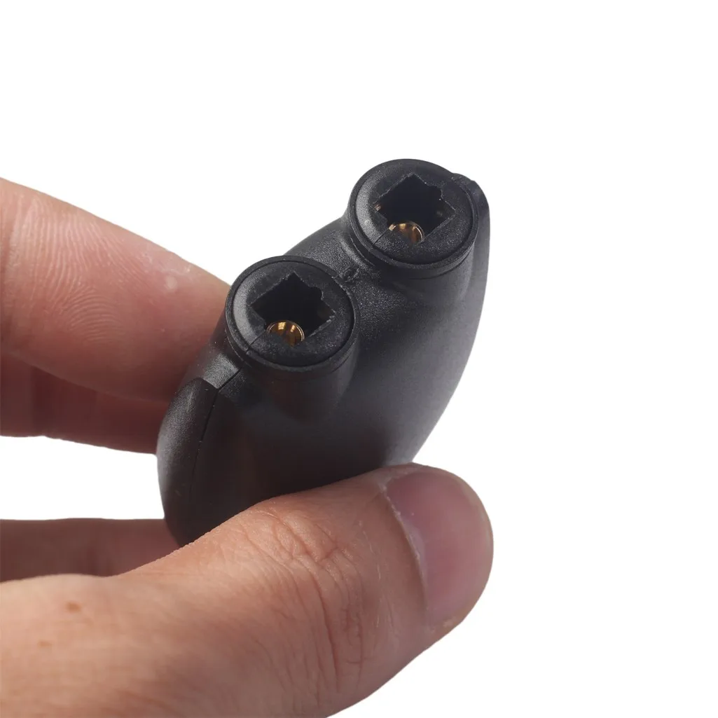 Разветвитель оптического цифрового аудиокабеля адаптер с 2 каналами SPDIF Toslink от 1