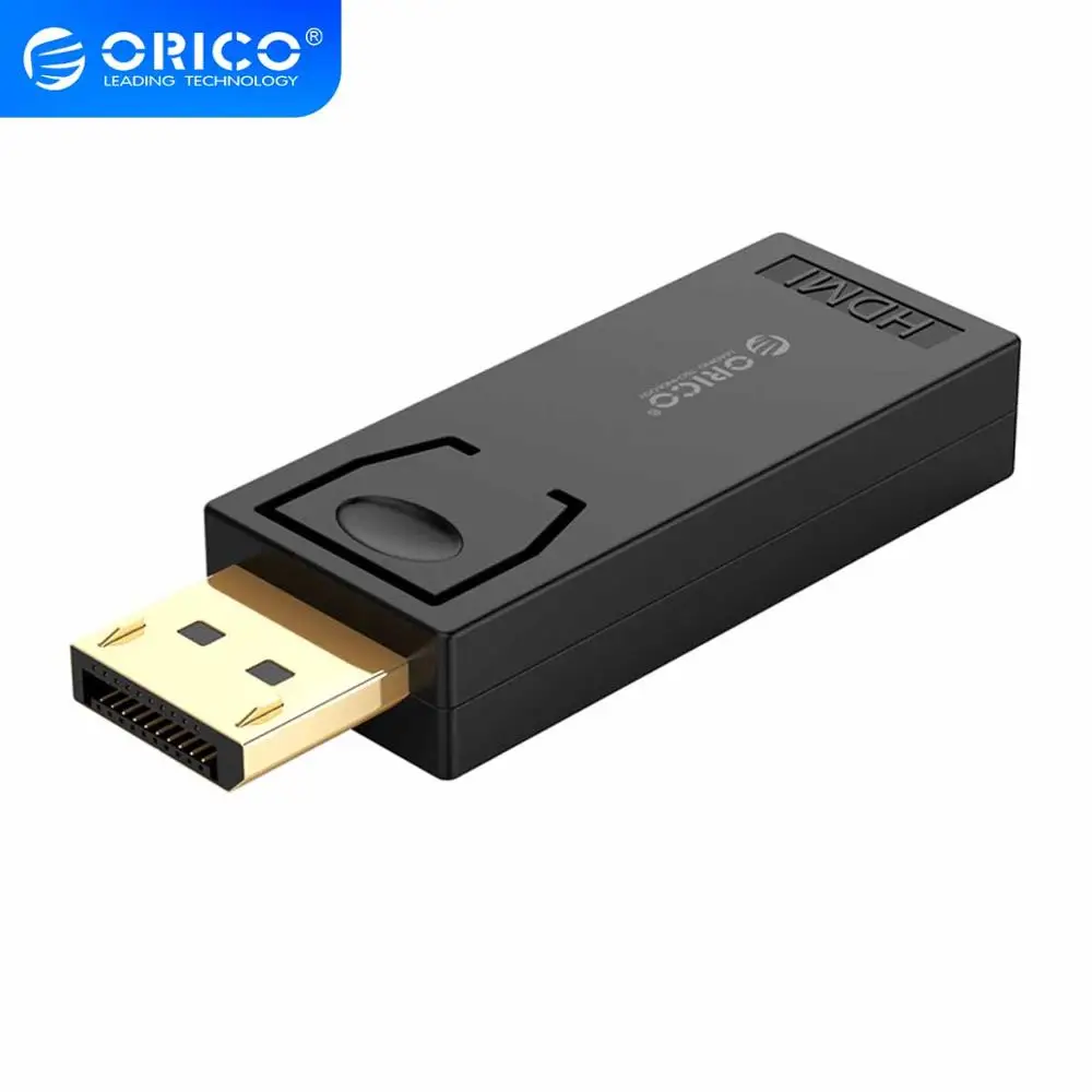 Порт дисплея ORICO 4K DP к VGA DVI HDMI совместимый адаптер конвертера 30 Гц 60 1080P дисплей для
