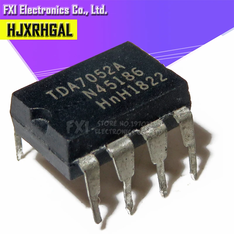 10 шт. TDA7052A TDA7052 DIP 8 новый оригинальный|shipping free| |